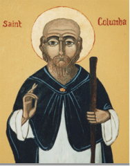 icon of St. Columba